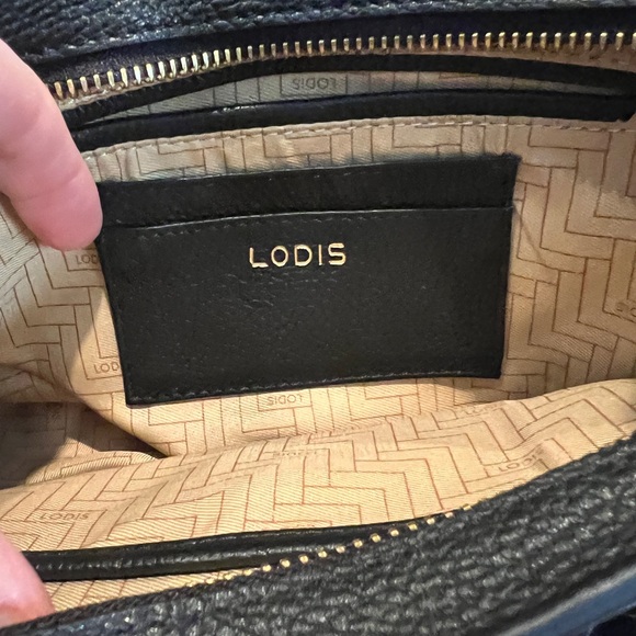 LODIS Texas,l leather Parker top zip Crossbody - Picture 4 of 4